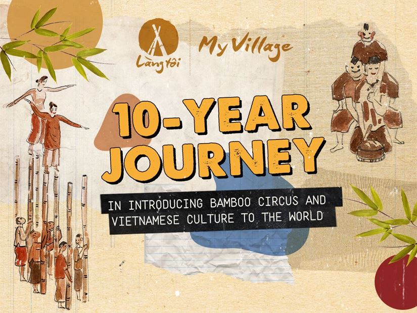 LANG TOI – MY VILLAGE, THE 10-YEAR INSPIRING JOURNEY – VIETNAM’S FIRST BAMBOO CIRCUS